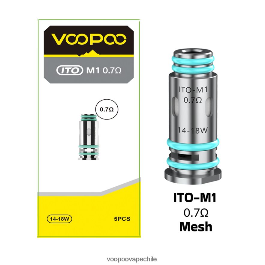 VOOPOO Vape Chile - VOOPOO ITO bobinas (5 piezas) D046JB612 ito-m1