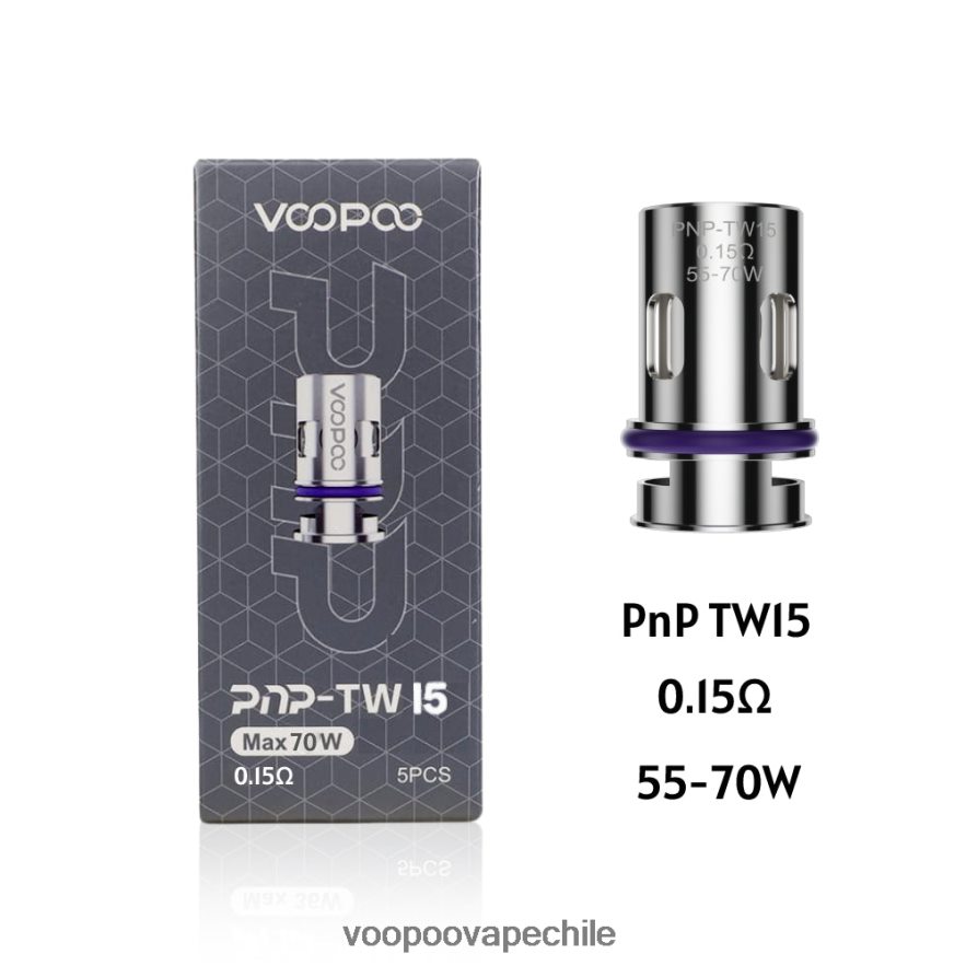 VOOPOO Chile - VOOPOO PNP bobinas (5 piezas) D046JB601 pnp-tw15