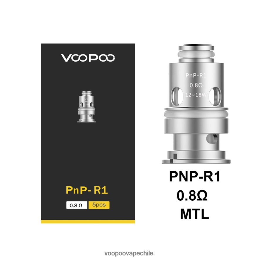 VOOPOO Gene Precio - VOOPOO PNP bobinas (5 piezas) D046JB590 pnp-r1