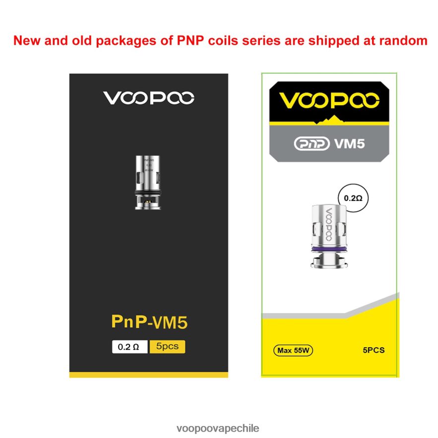 VOOPOO Precio Chile - VOOPOO PNP bobinas (5 piezas) D046JB584 pnp-c1