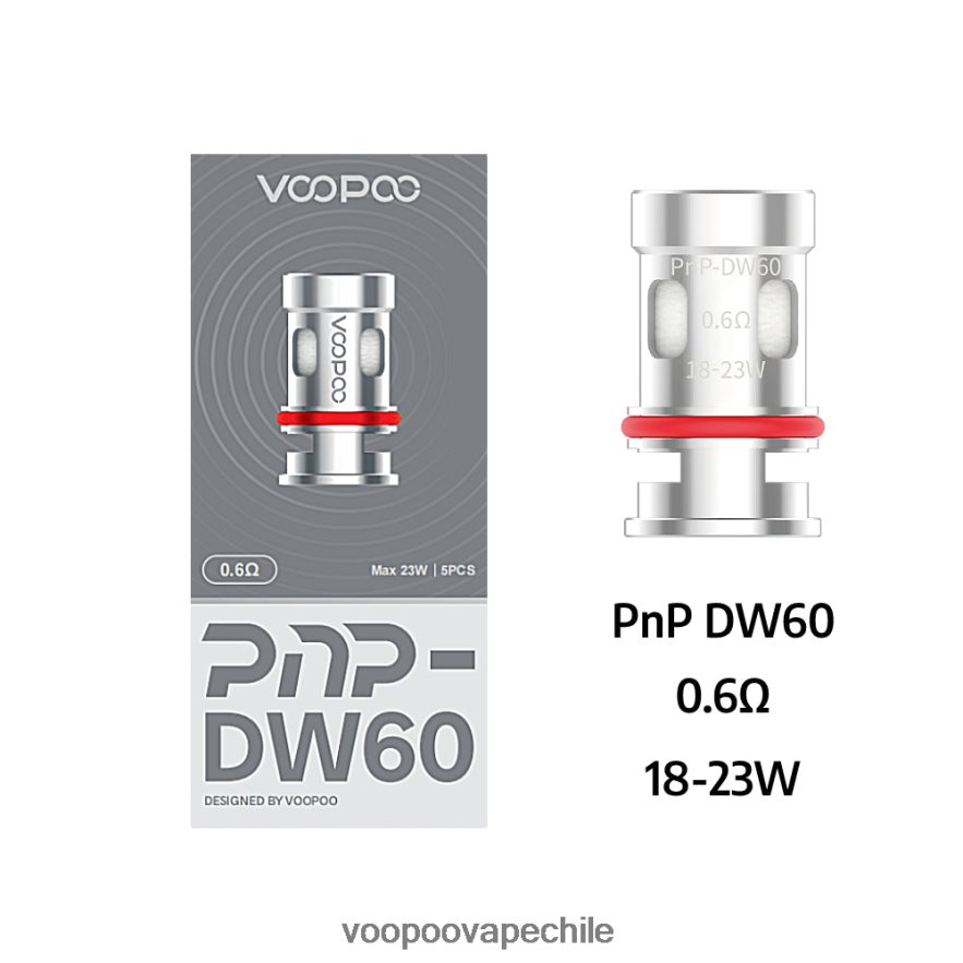VOOPOO Precio Chile - VOOPOO PNP bobinas (5 piezas) D046JB604 pnp-dw60