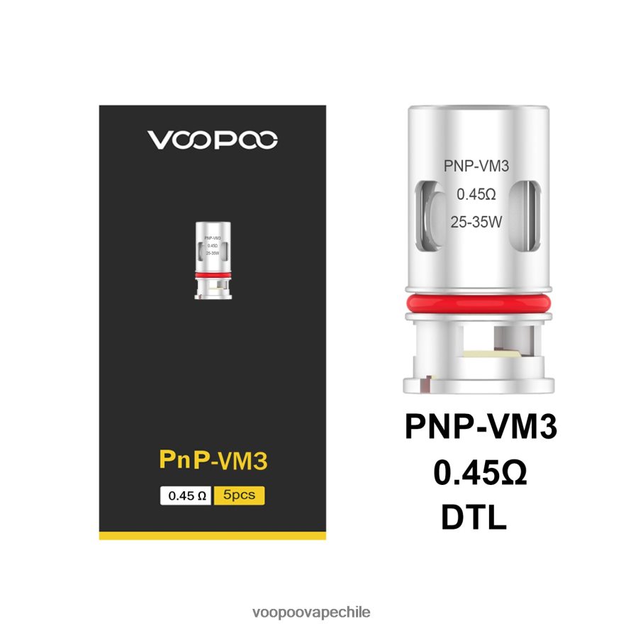 VOOPOO Vape Price - VOOPOO PNP bobinas (5 piezas) D046JB597 pnp-vm3