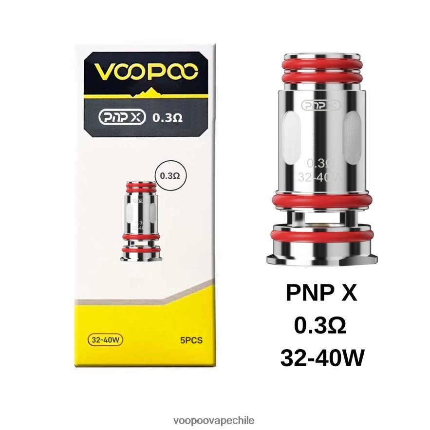 VOOPOO Vape Price - VOOPOO PNP bobinas (5 piezas) D046JB607 pnp x 0,3 ohmios