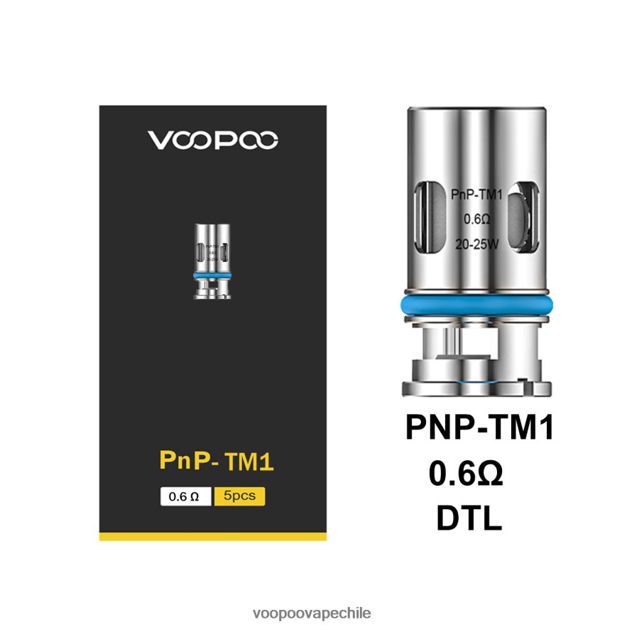 VOOPOO Vape Santiago - VOOPOO PNP bobinas (5 piezas) D046JB593 pnp-tm1