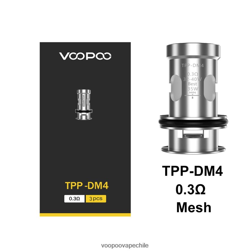 VOOPOO Chile - VOOPOO TPP bobinas (3 piezas) D046JB611 tpp-dm4