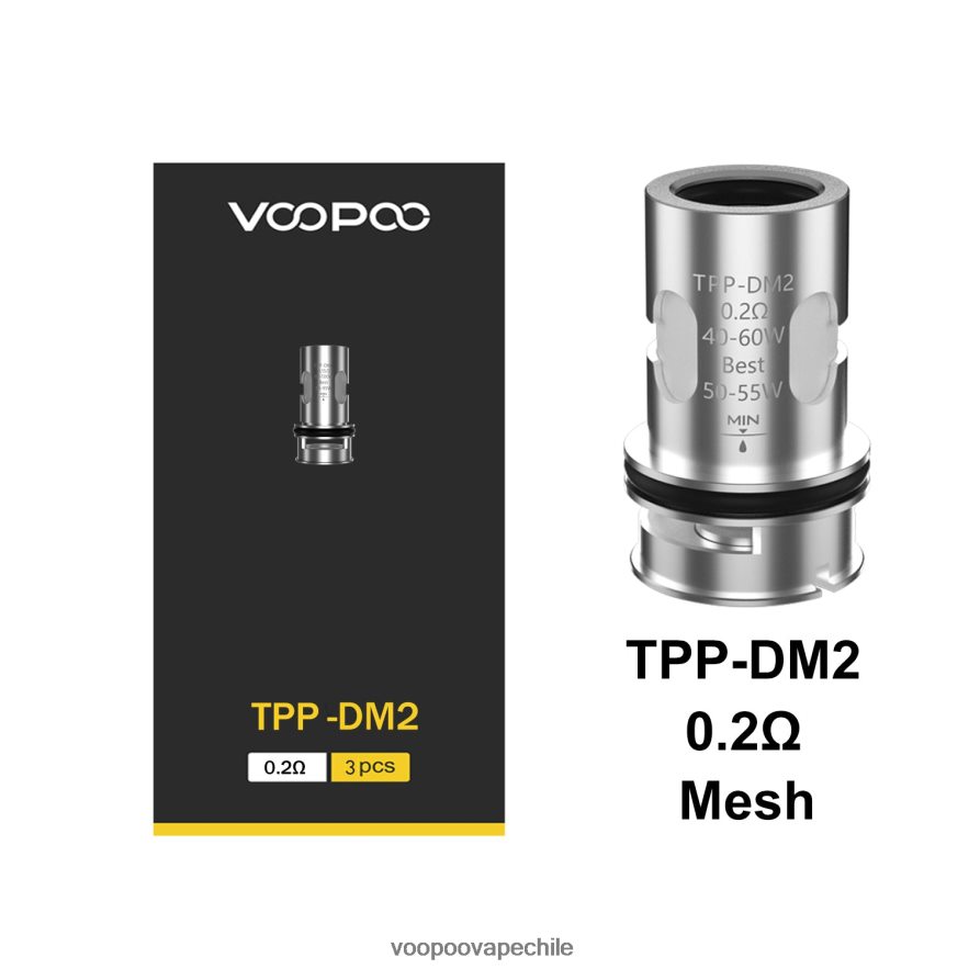 VOOPOO Drag Precio Chile - VOOPOO TPP bobinas (3 piezas) D046JB609 tpp-dm2