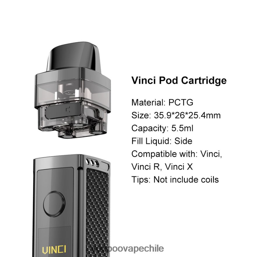 VOOPOO Precio Chile - VOOPOO VINCI REPLACEMENT POD (2 piezas) D046JB554 negro