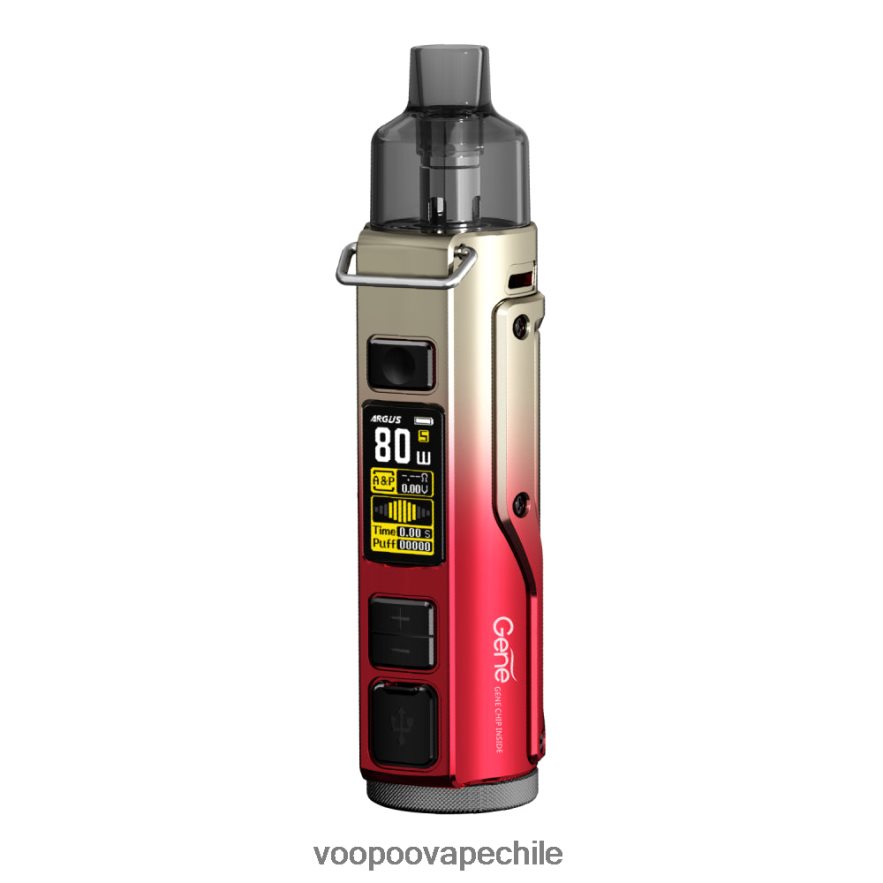 VOOPOO Vape Chile - VOOPOO ARGUS PRO kit de modificación de cápsulas D046JB32 oro rojo