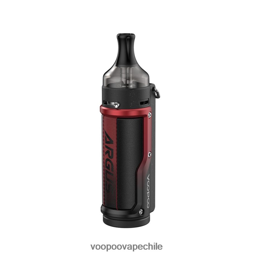VOOPOO Vape Precio - VOOPOO ARGUS kit de modificación de cápsulas D046JB75 cuero litchi y rojo