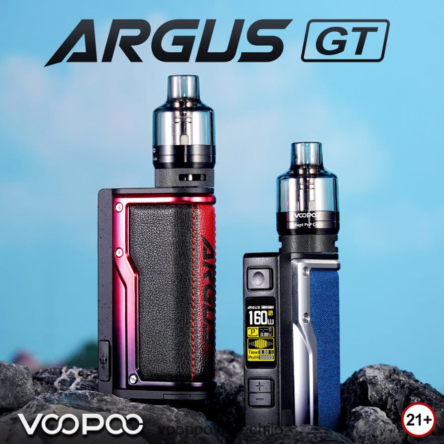 VOOPOO Vape Santiago - VOOPOO ARGUS GT kit de modificación de caja D046JB13 azul negro