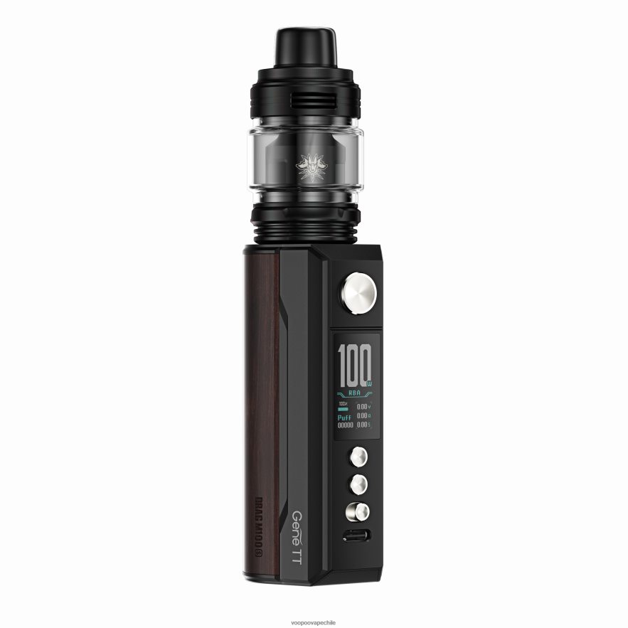 VOOPOO Precio Chile - VOOPOO DRAG M100S dispositivo mod D046JB274 negro y madera oscura