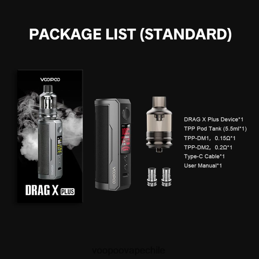 VOOPOO Precio Chile - VOOPOO DRAG X PLUS equipo D046JB294 clásico