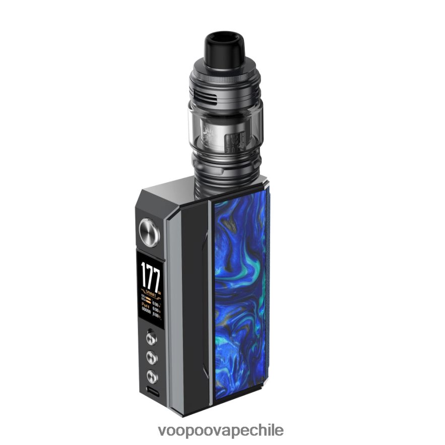 VOOPOO Vape Amazon - VOOPOO DRAG 4 equipo D046JB146 pistola metal + azul océano