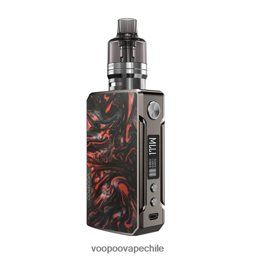 VOOPOO Vape Chile - VOOPOO DRAG 2 actualizar edición D046JB322 platino-escarlata