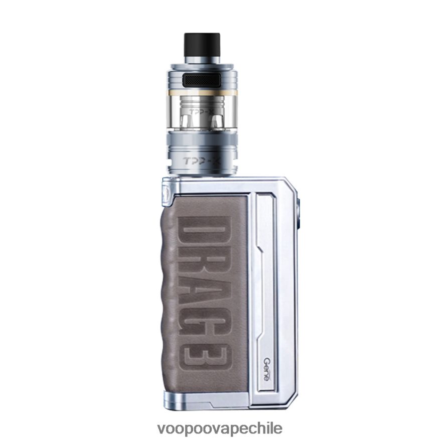 VOOPOO Vape Chile - VOOPOO DRAG 3 TPP X kit de modificación de caja D046JB272 lima del tesoro de plata