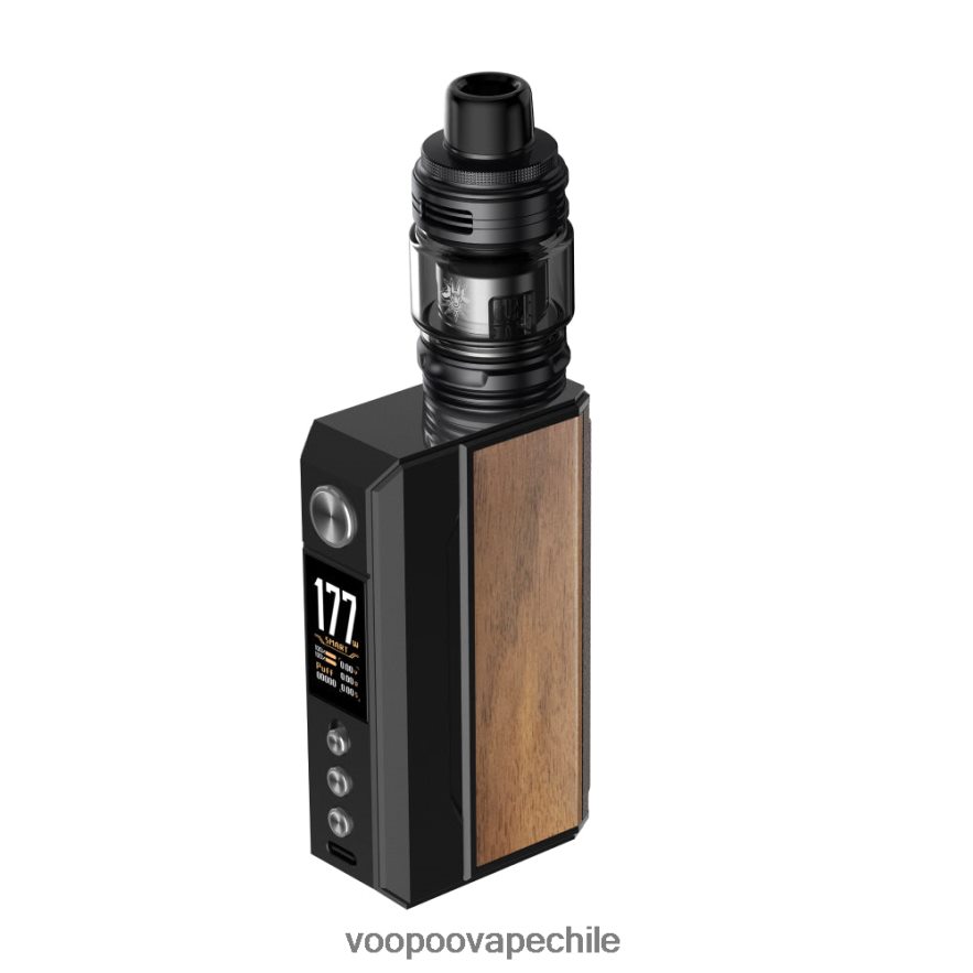 VOOPOO Vape Chile - VOOPOO DRAG 4 equipo D046JB162 nogal+negro
