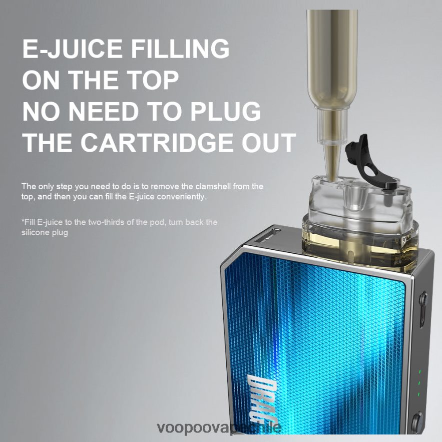 VOOPOO Vape Chile - VOOPOO DRAG NANO 2 kit de cápsulas D046JB152 té verde