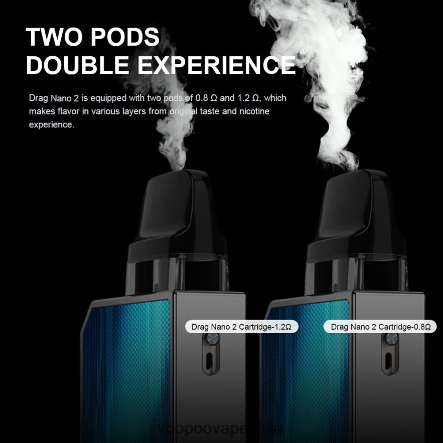 VOOPOO Vape Chile - VOOPOO DRAG NANO 2 kit de cápsulas D046JB152 té verde