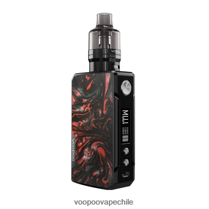 VOOPOO Vape Pod Chile - VOOPOO DRAG 2 actualizar edición D046JB328 negro-escarlata