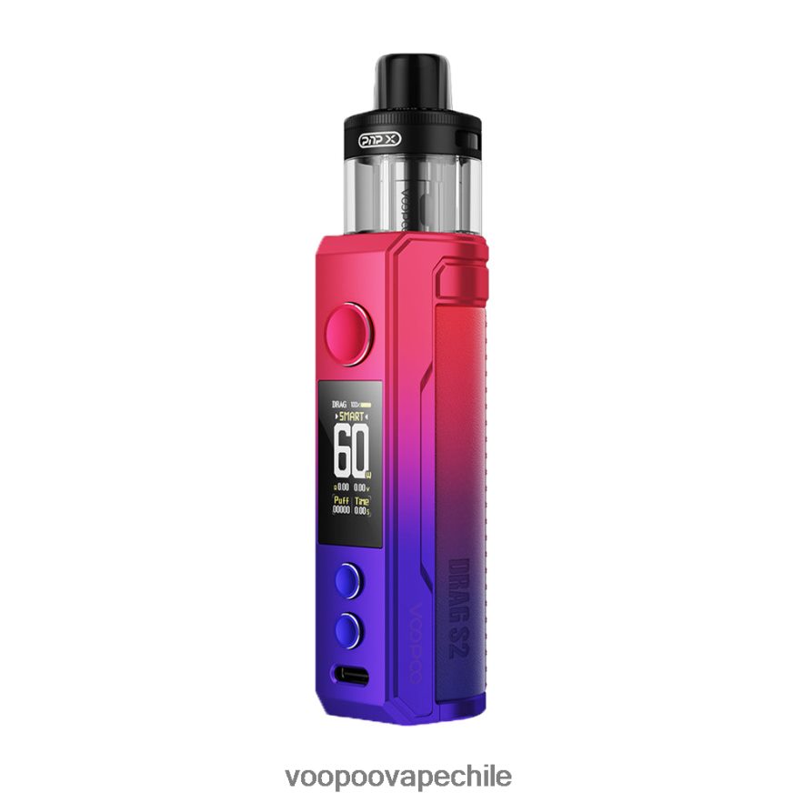 VOOPOO Vape Pod Chile - VOOPOO DRAG S2 kit de modificación de cápsulas D046JB258 rojo moderno