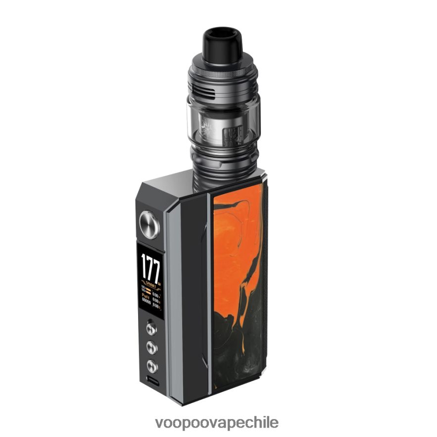 VOOPOO Vape Precio - VOOPOO DRAG 4 equipo D046JB165 gun metal+naranja tropical