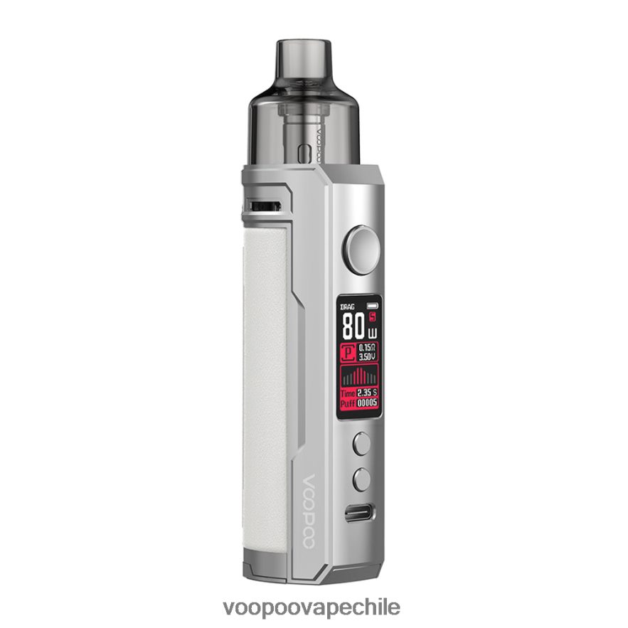 VOOPOO Vape Price - VOOPOO DRAG X kit de modificación de cápsulas D046JB177 blanco plateado