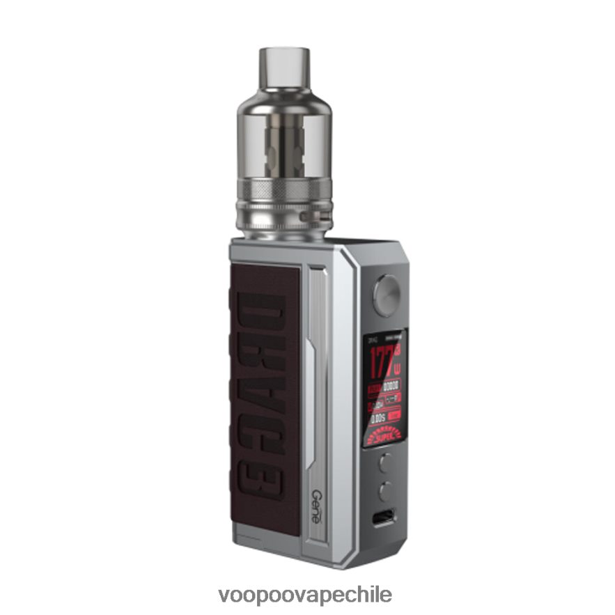 VOOPOO Vape Santiago - VOOPOO DRAG 3 kit de modificación de caja D046JB253 café marrón