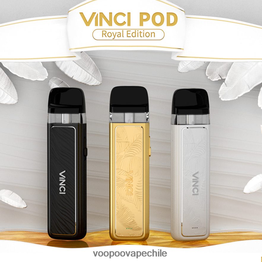 VOOPOO Vape Santiago - VOOPOO VINCI POD edición real D046JB343 hoja de oro