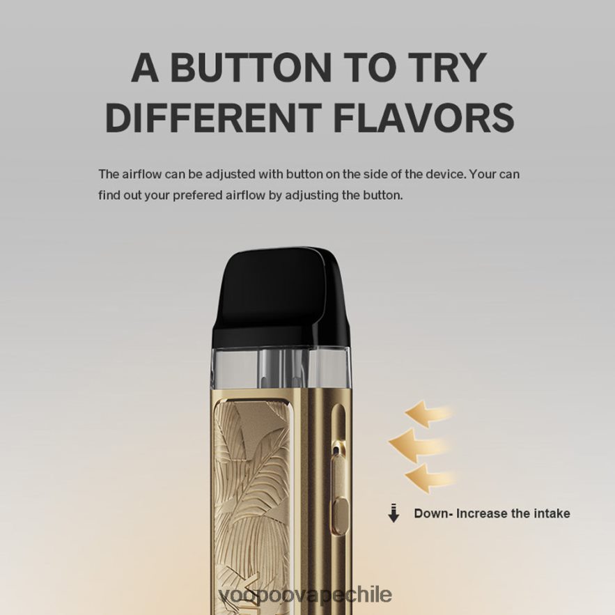 VOOPOO Vape Santiago - VOOPOO VINCI POD edición real D046JB343 hoja de oro